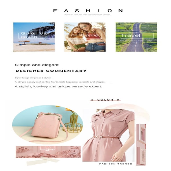 Kvinnor Mobiltelefonväska Handväska Crossbody-väskor Reseaxelväska - spot försäljning Light Pink