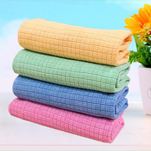Köksdisktrasa Microfiber Disktrasor Glas Torka handduk - high quality