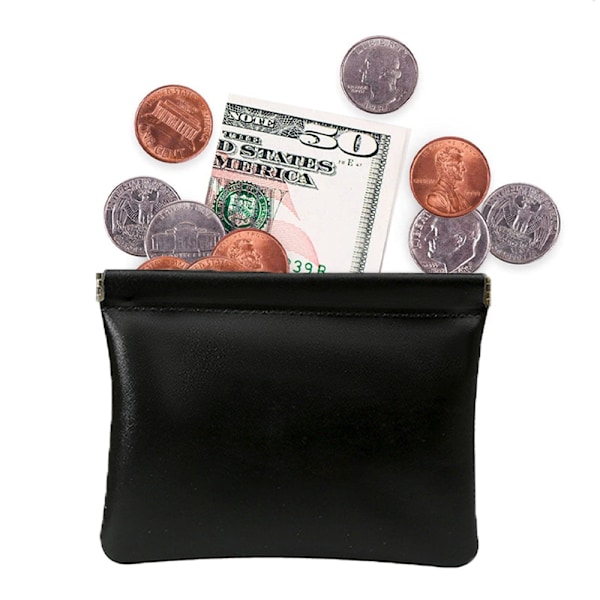 Pieni minisäilytyspussi Monikäyttöinen meikkilaukku Zero Wallet - spot-myynti Midnight black