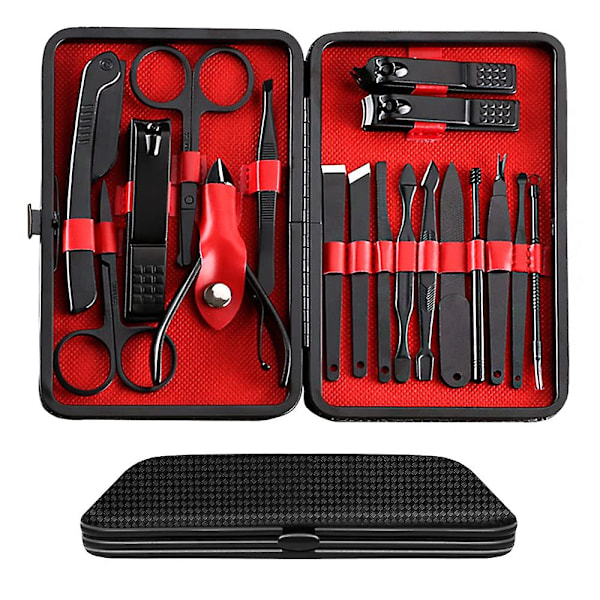 Manikyr Set Pedikyr Kit Nagelklippare - Grooming Kit - high quality