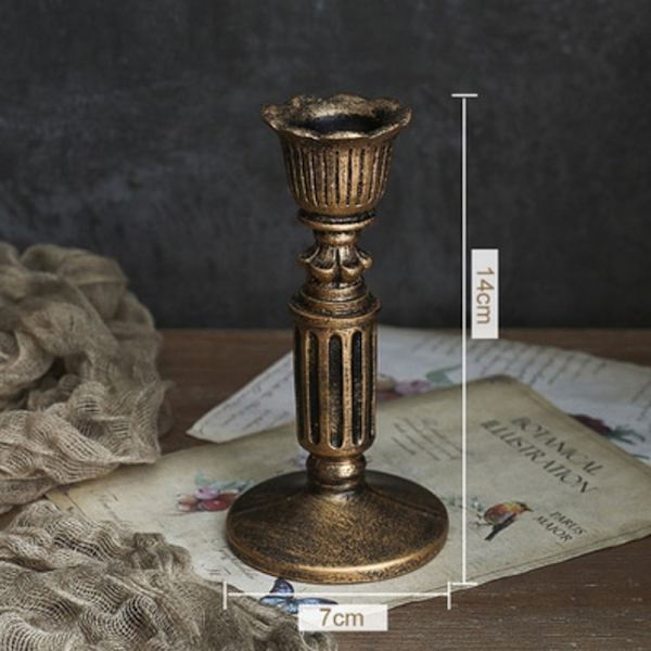Retro Ljusstake Resin Franskt Ljusstakeställ - high quality M