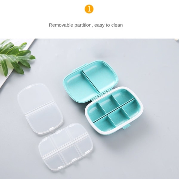 3 st Pill Organizer Pill- case för daglig pillerbehållare - spot sales 3pcs