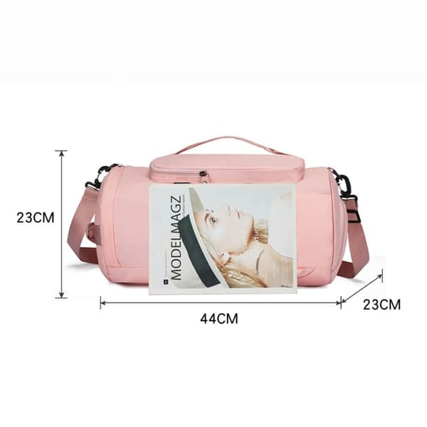 Reseryggsäckar Vattentäta väskor ROSA - on stock pink
