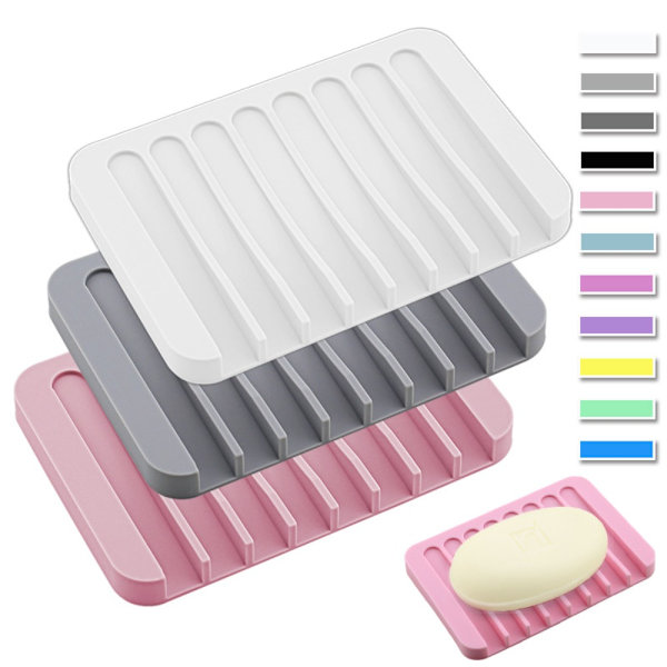 Saippuateline Drain saippuaastia GREY - spot-ale grey