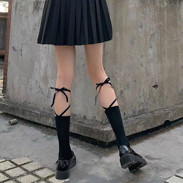 Mesh Rem Kalvstrumpor SVART 2 - stock Black 2-2