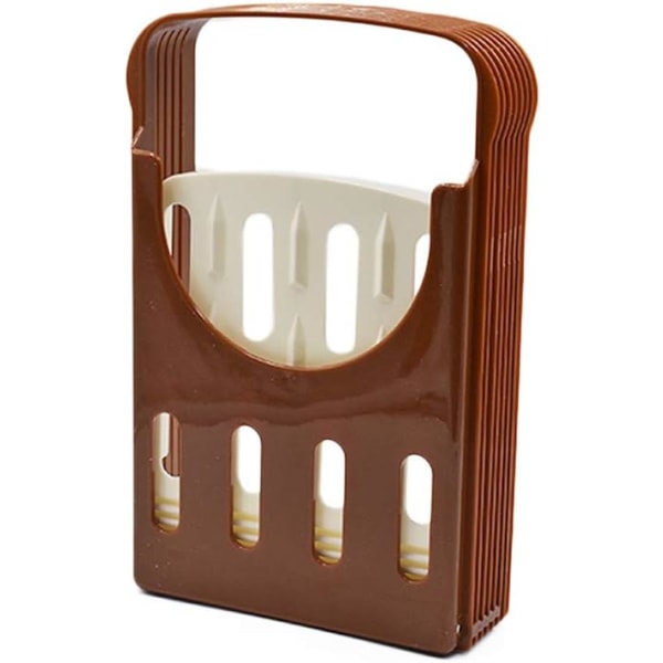 1 stycke gör-det-själv-bakverktyg Brödskärare Rostat brödskivare Rack Vikbar toastskivare Kökstillbehör - high quality