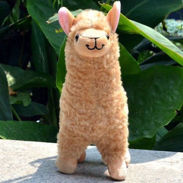 Alpaca plyschleksaksdjur Plyschdocka - on stock 04