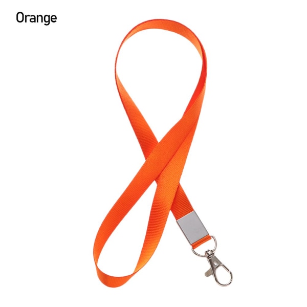 1st Halsband Lanyards ID -korthållare ORANGE - high quality Orange