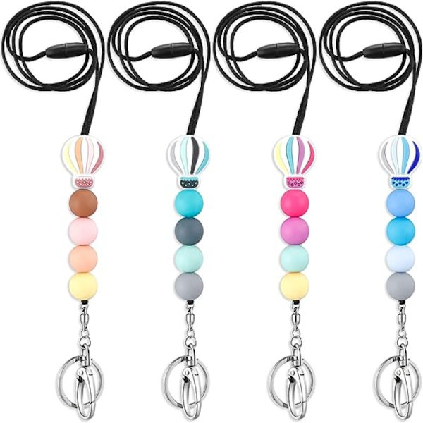4 kpl Key Ring Badge Holder Badge Reel - spot-myynti