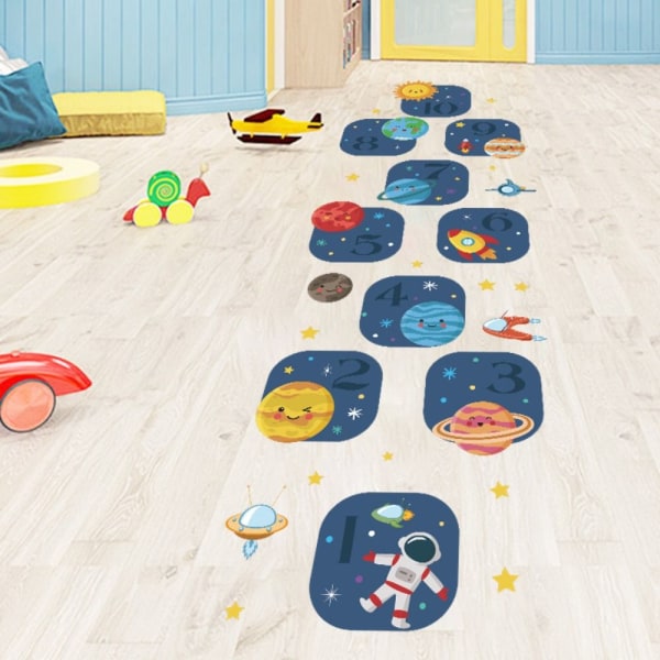 Hopscotch Game Floor Stickers - high quality 4