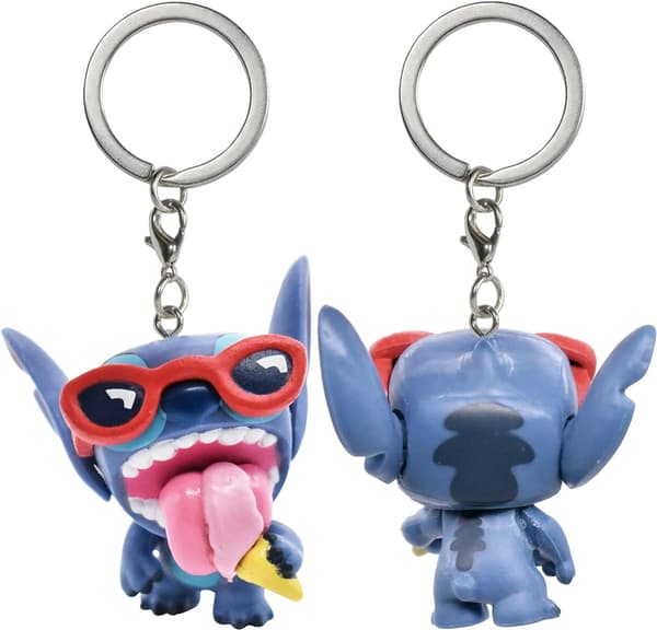 Stitch avaimenperä - Auto hahmo avaimenperä Sarjakuvahahmo avaimenperä - varastossa