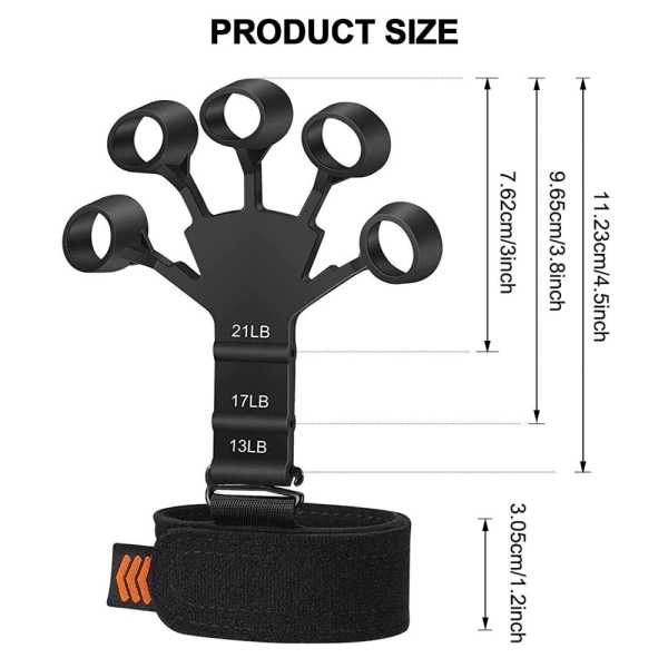 Finger Gripper Finger Strengthener - spot-myynti 21LB