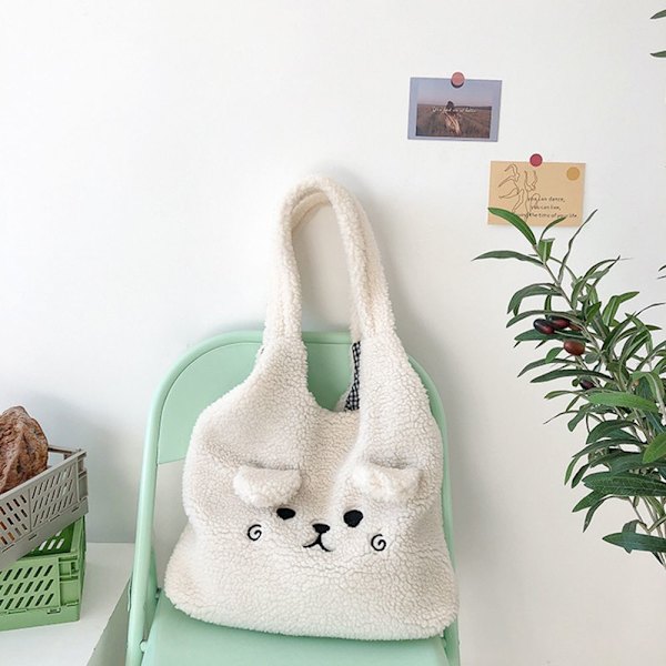 Handväska Shoppingväska BEIGE - spot försäljning