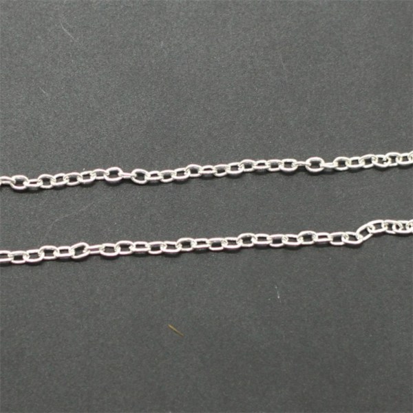 12st Halsband Cross Chain Pläterade Twisted Halsband - high quality 12pcs