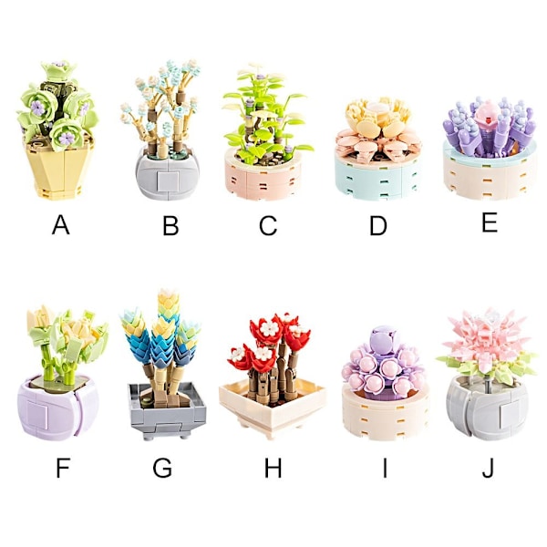 Block flowers Kukkakimppu E - varastossa E