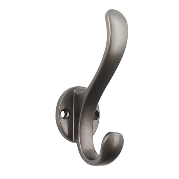 Klädkrokar Väggkrok GRÅ - on stock Gray