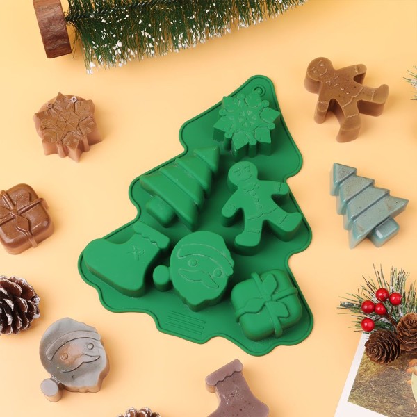 2 kpl Christmas Shape Snowflake - laadukas