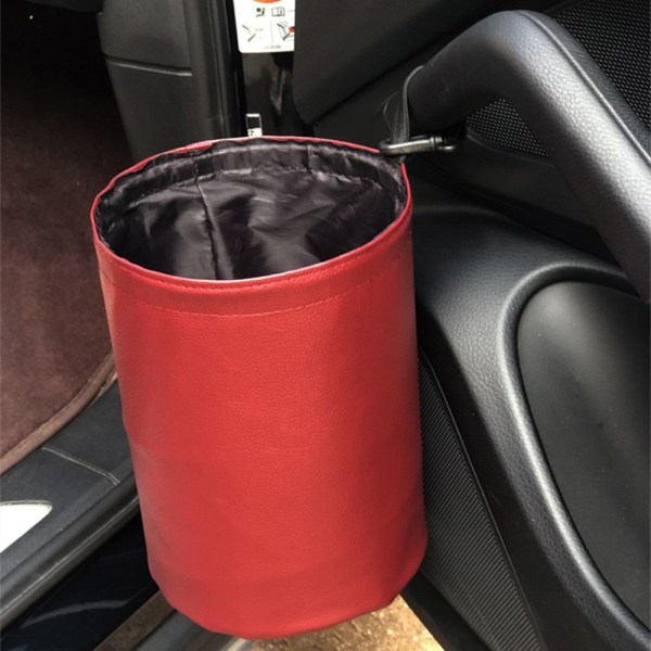 1 auton roskakori Taitettava PUNAINEN - varasto red