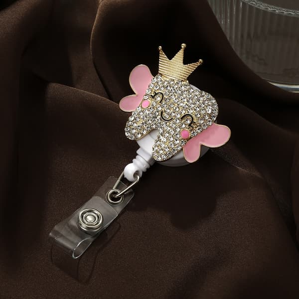Badge Reel Retractable Heavy Duty - varastossa