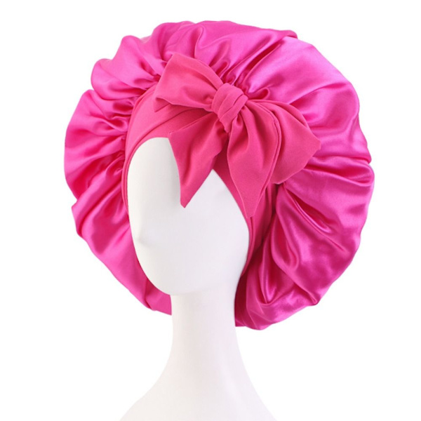 Cap Silk Nattmössa ROSE RED - stock rose red