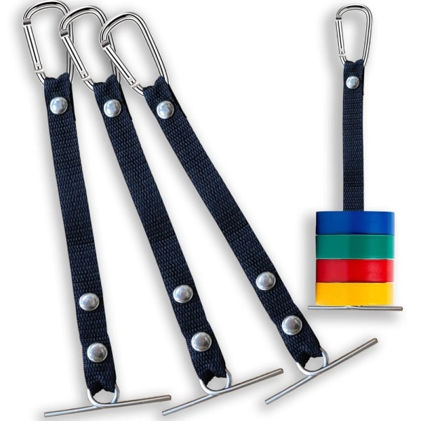 4st Svart Polyester Tejp stringtrosa - on stock