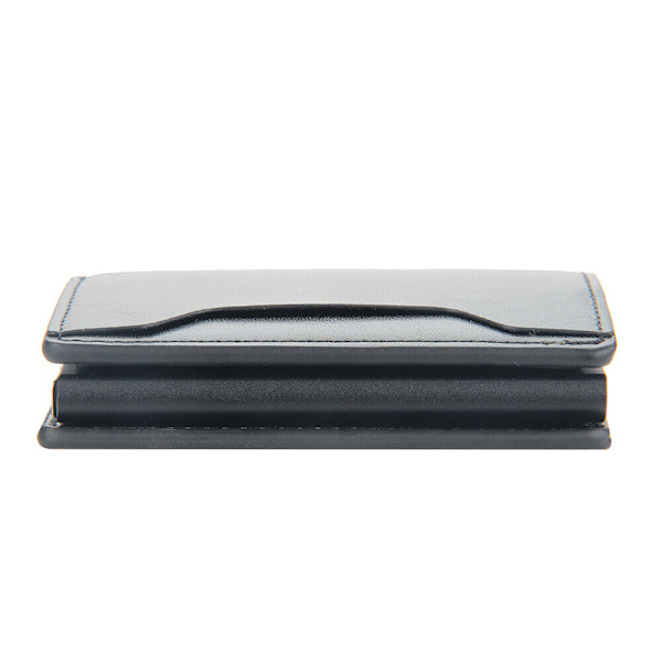 Miesten Pop Up -lompakko Rfid Blocking Slim Card Holder Automatic - varastossa Brown