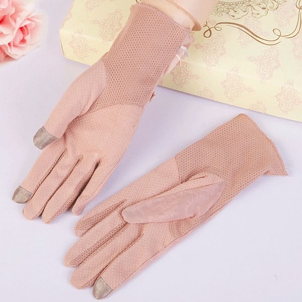 Ajohanskat Sun gloves PINK - spot-myynti Pink