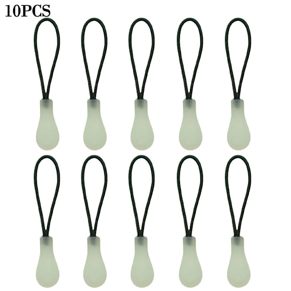 10 st Blixtlås Dragsnöre Rep Dragare Blixtlås Dragare utbyte - on stock