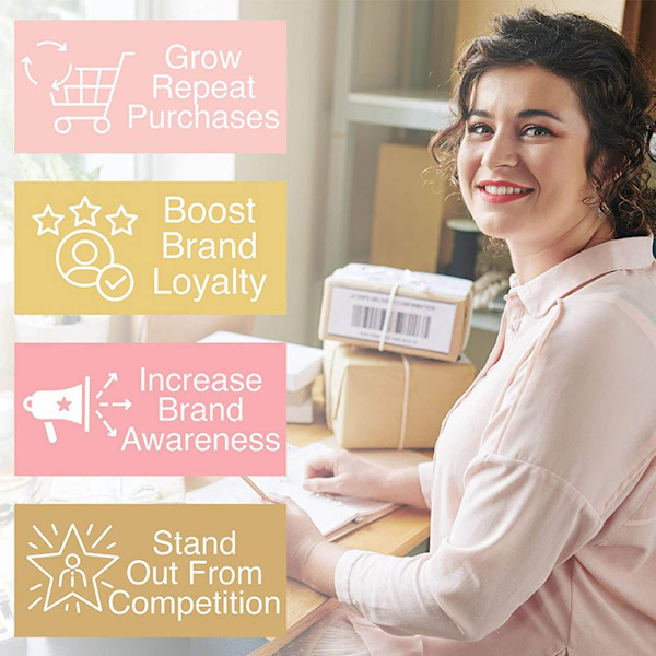 50st Tackkort Stand By Me Small Business Card - stock