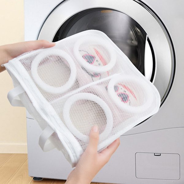 Mesh Skor Tvätt Förvaringspåse Ren Tvättmaskin Finns - on stock