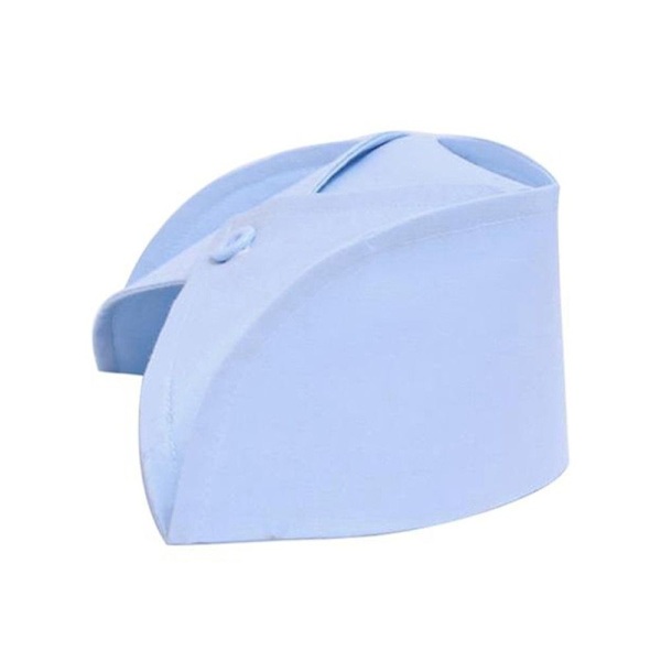 Sjuksköterskehatt Cap LJUSBLÅ - on stock Light blue