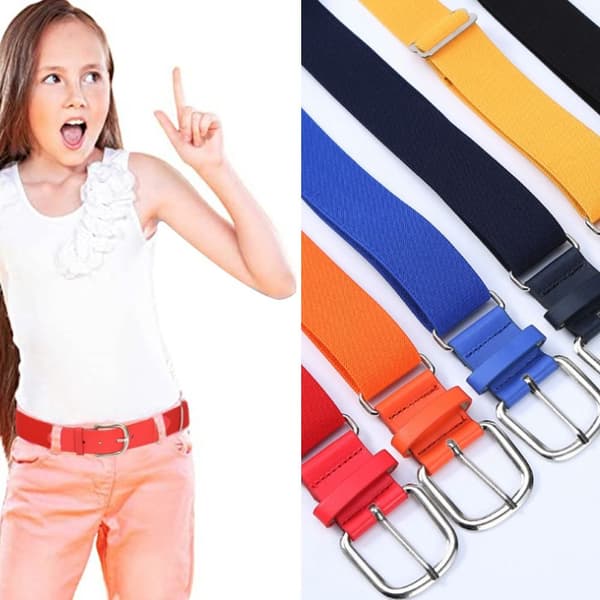 Elastiskt midjebälte Midjeband BLÅT - on stock blue