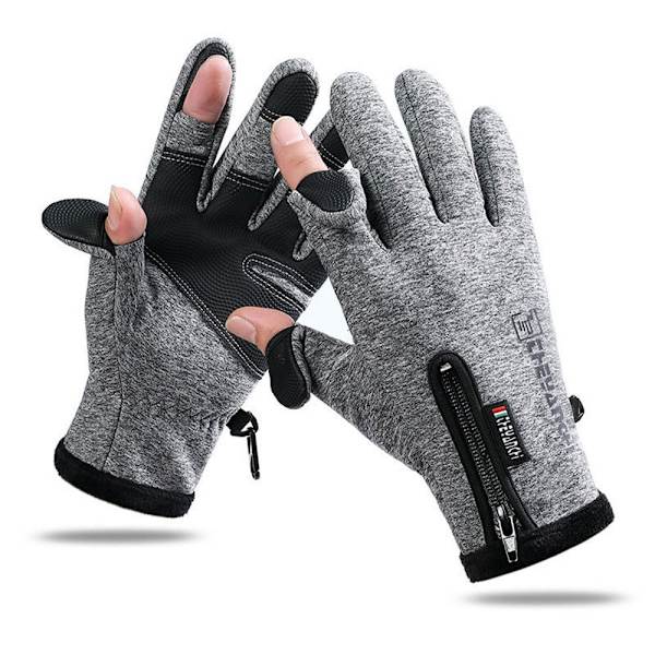 Ridding Handskar Fiskehandskar GRÅ M - on stock grey M