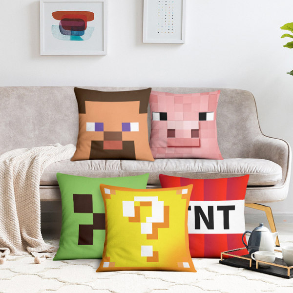 Minecraft dekorativt örngott 45cmX45cm - spot sales