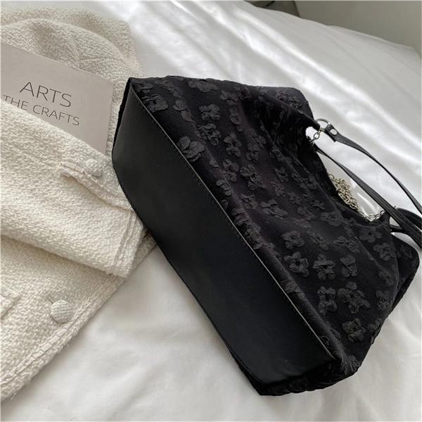 Tote Bag Messenger Bag Axelväskor - stock
