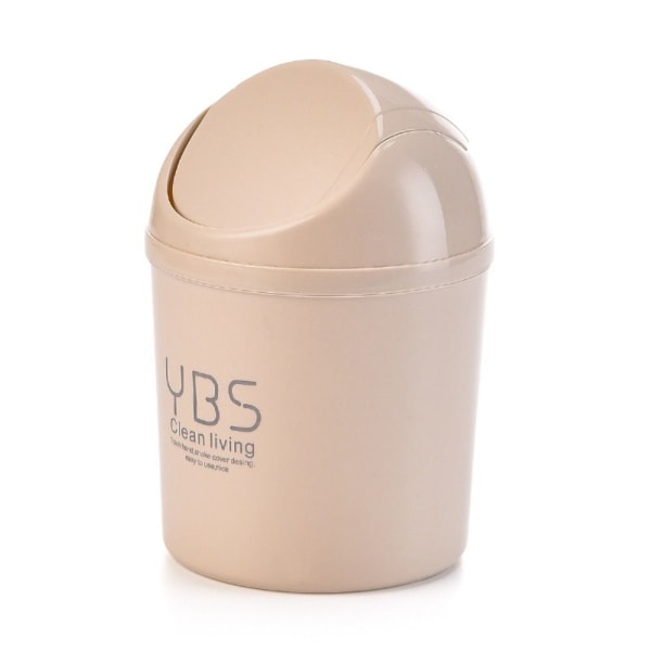 Mini Rolling Cover Desktop soptunna vit - stock white