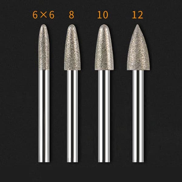 20st diamantsliphuvud diamantbitar 12MM - on stock 12mm