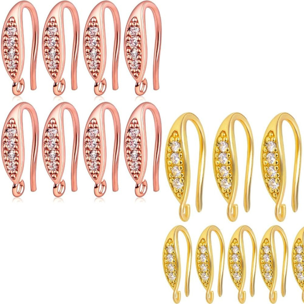 Öron Wire Fiskkrokar Mässing Öron Wire Krokar med Dingle Loop - high quality