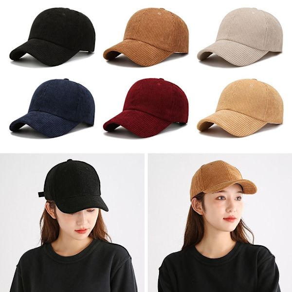 Manchester Baseball Cap Solhatt SVART - on stock