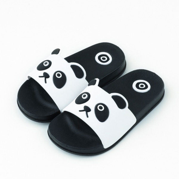 Lasten Panda Slide Sandaalit Pojat Tytöt Rantatossut Liukumattomat - korkea laatu 24*25