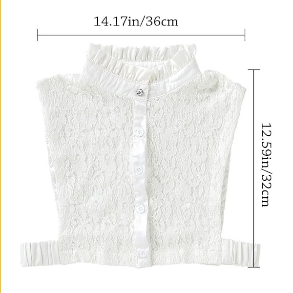 Skjorta Fake Collar Kläder Accessoarer CHAMPAGNE - on stock Champagne