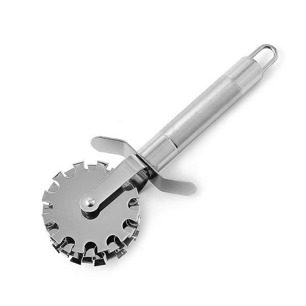 Lihan Tenderizer Roller ruostumattomasta teräksestä Lihan Tenderizer Kädessä pidettävä pihvi Tenderizer Leivonnaiset Pizza Taikina Ilmaruisku kotikeittiöön - spot-ale