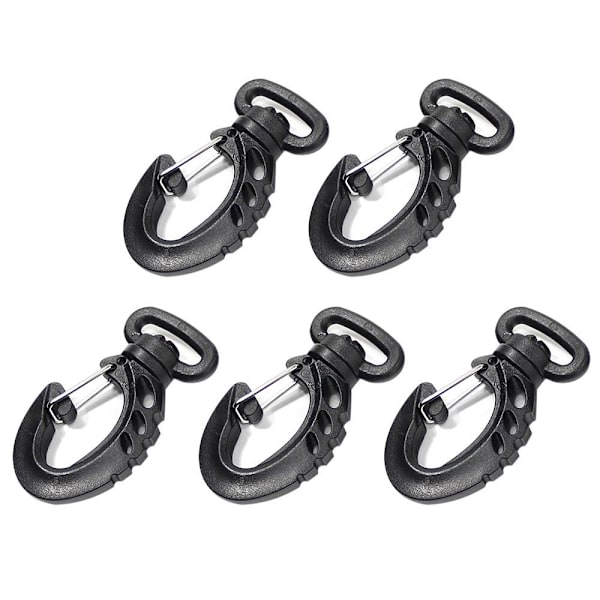 5st Hummerkarbinfjäder Quickdraws Clip 60X36MM - on stock 60x36mm