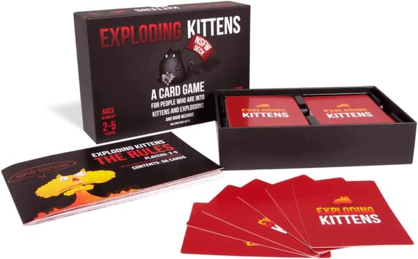 NSFW by Exploding Kittens - A Russian Roulette Card Game - on stock Exploding Kittens NSFW
