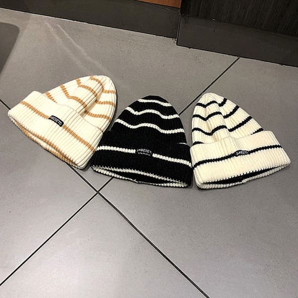 Hatut Knitted Hat RUSKEA - varastossa brown