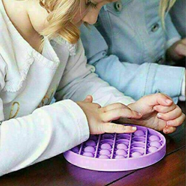 Lapsi aikuinen yhden kuoppainen sensorinen Fidget Toy silikoni - spot-myynti Green