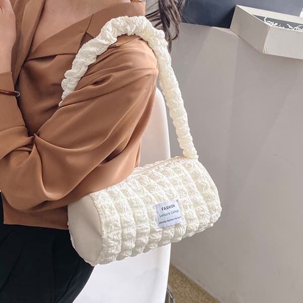 Laskoskassi kainalolaukku WHITE - varastossa white