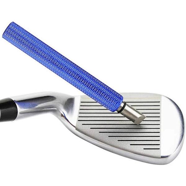 Golfmailojen urien teroitin, uritustyökalu ja puhdistusaine - varastossa blue