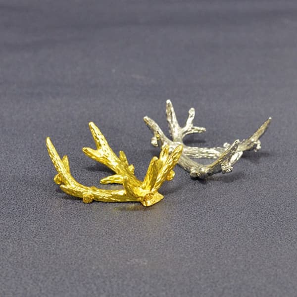 Älg Display Stativ Crystal Ball Base GULD - high quality Gold