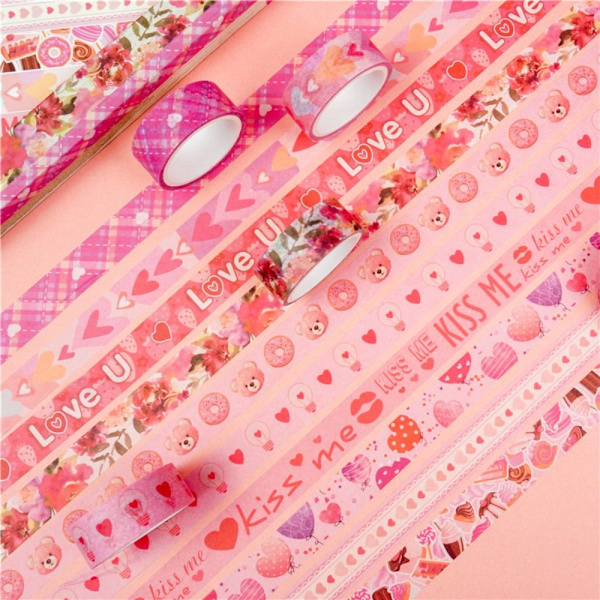 10 kpl / setti Washi Tape Tarrapaperi JÄLKILÄYTTÖ - spot-myynti